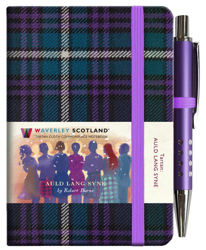 WAVERLEY SCOTLAND TARTAN COMMONPLACE NOTEBOOKS
